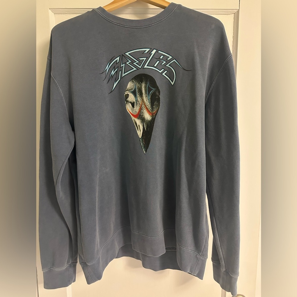 Eagles Tour crewneck sweatshirt 2020, blue, sz L